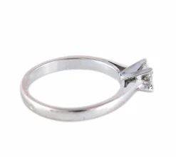 BAGUE SOLITAIRE OR & DIAMANT
