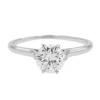Bague Solitaire Or blanc Diamant