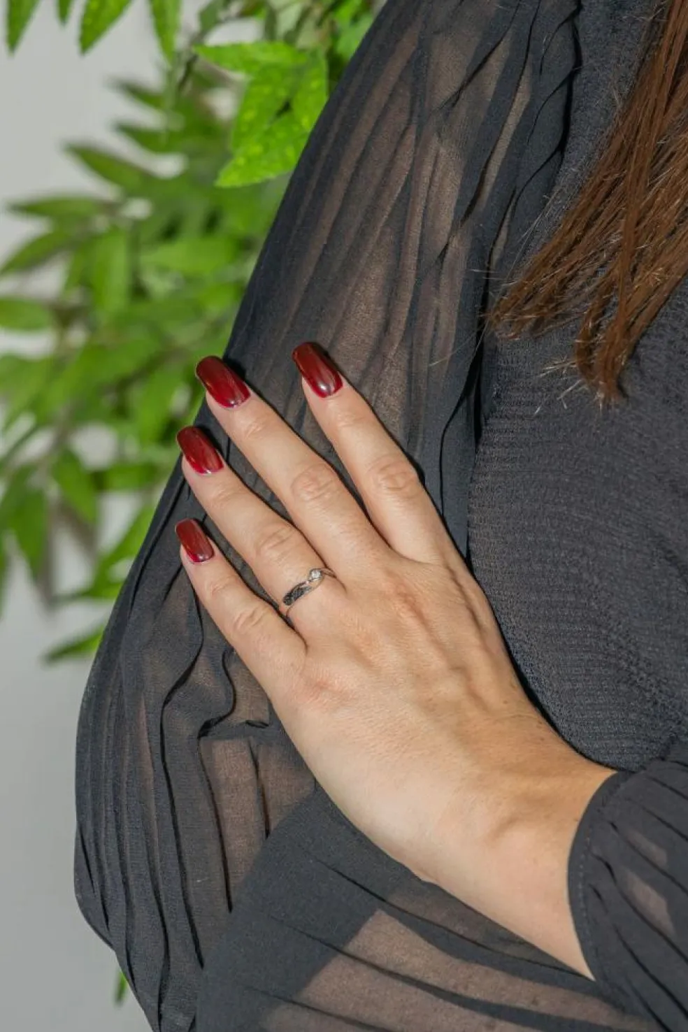 Bague Solitaire Or blanc Diamant