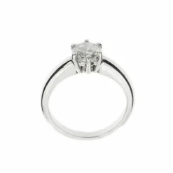 Bague solitaire Or blanc Diamant