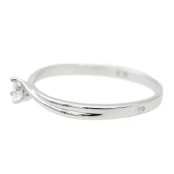 Bague Solitaire Or blanc Diamant