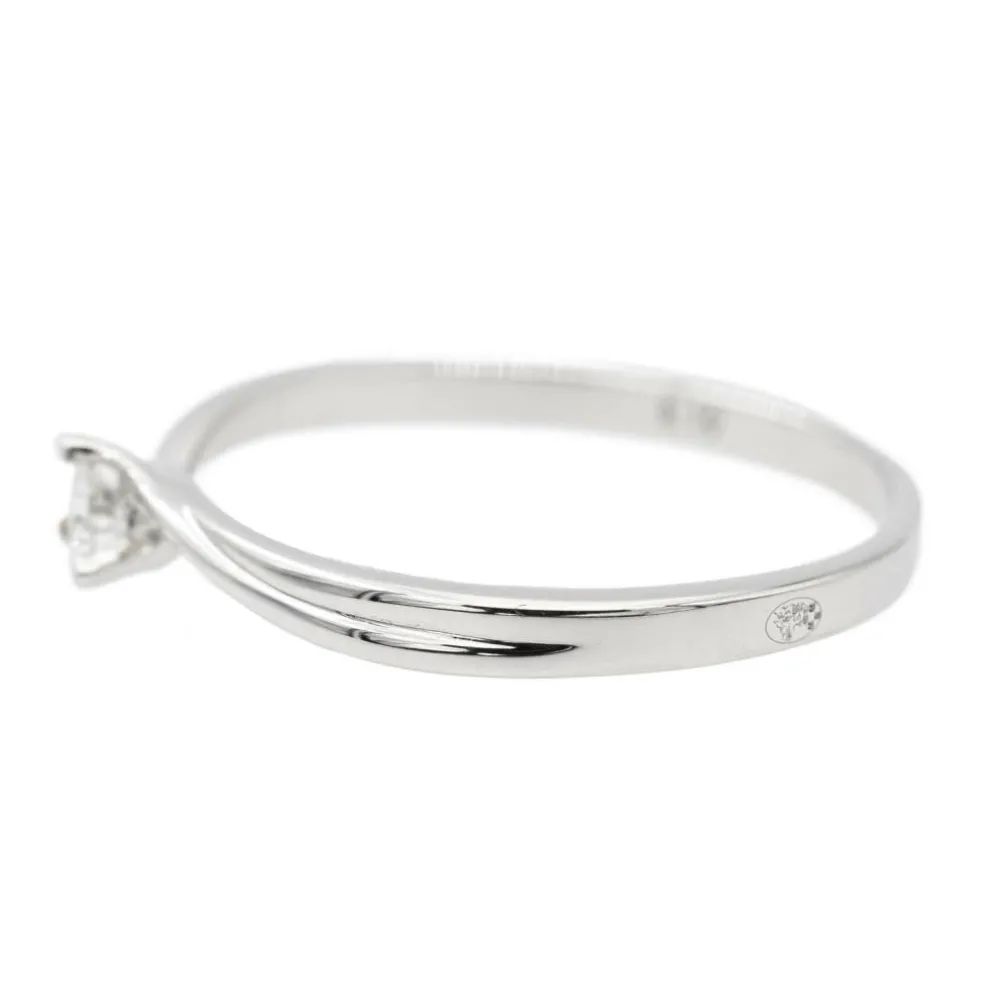 Bague Solitaire Or blanc Diamant