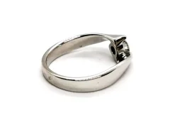 Bague Solitaire Or blanc Diamant
