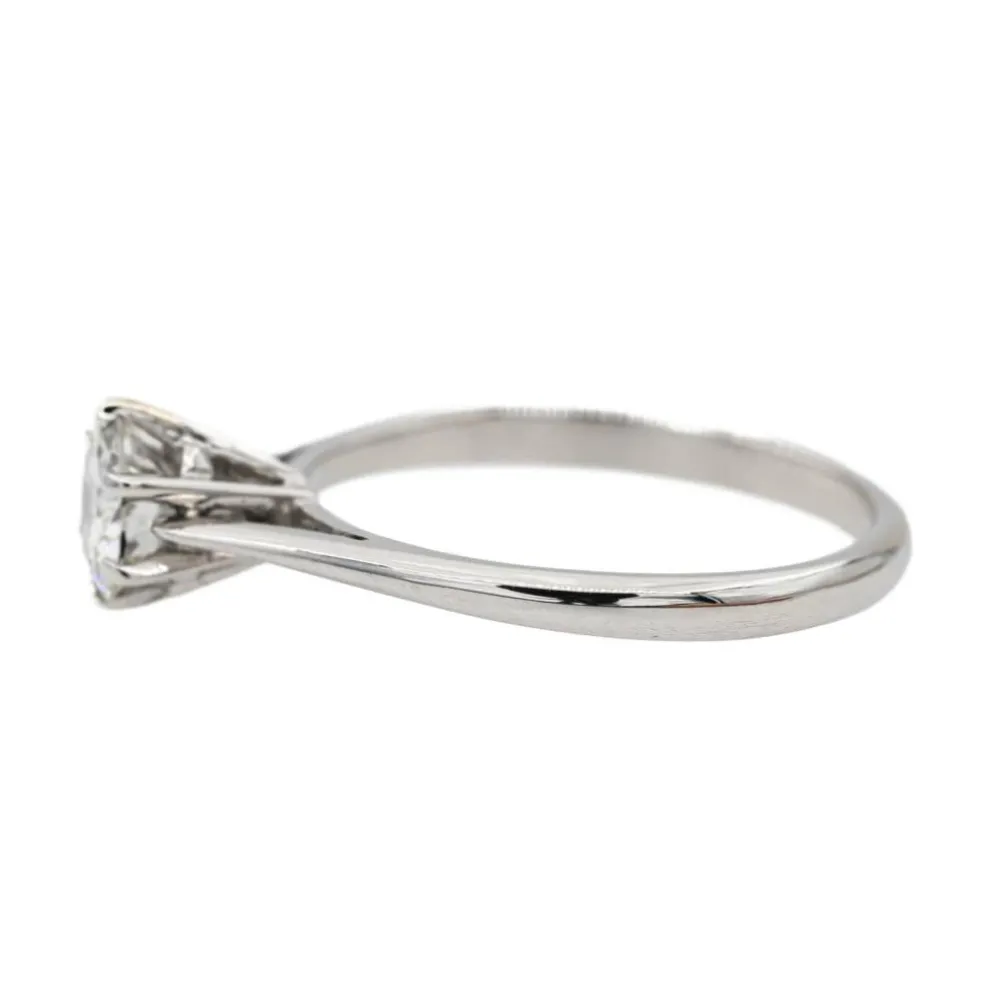 Bague Solitaire Or blanc Diamant