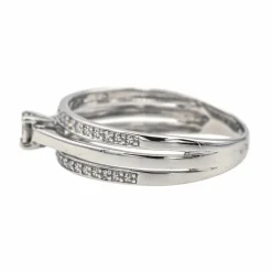 Bague Solitaire Or blanc Diamant