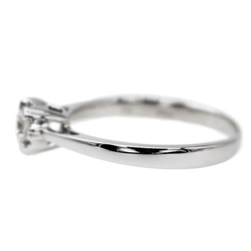 Bague Solitaire Or blanc Diamant