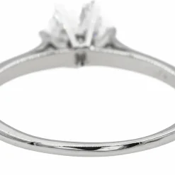 Bague Solitaire Or blanc Diamant
