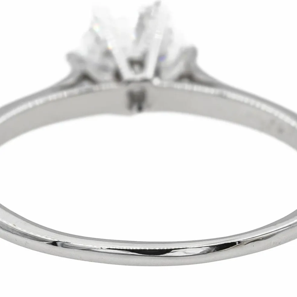 Bague Solitaire Or blanc Diamant