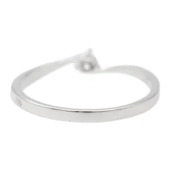 Bague Solitaire Or blanc Diamant