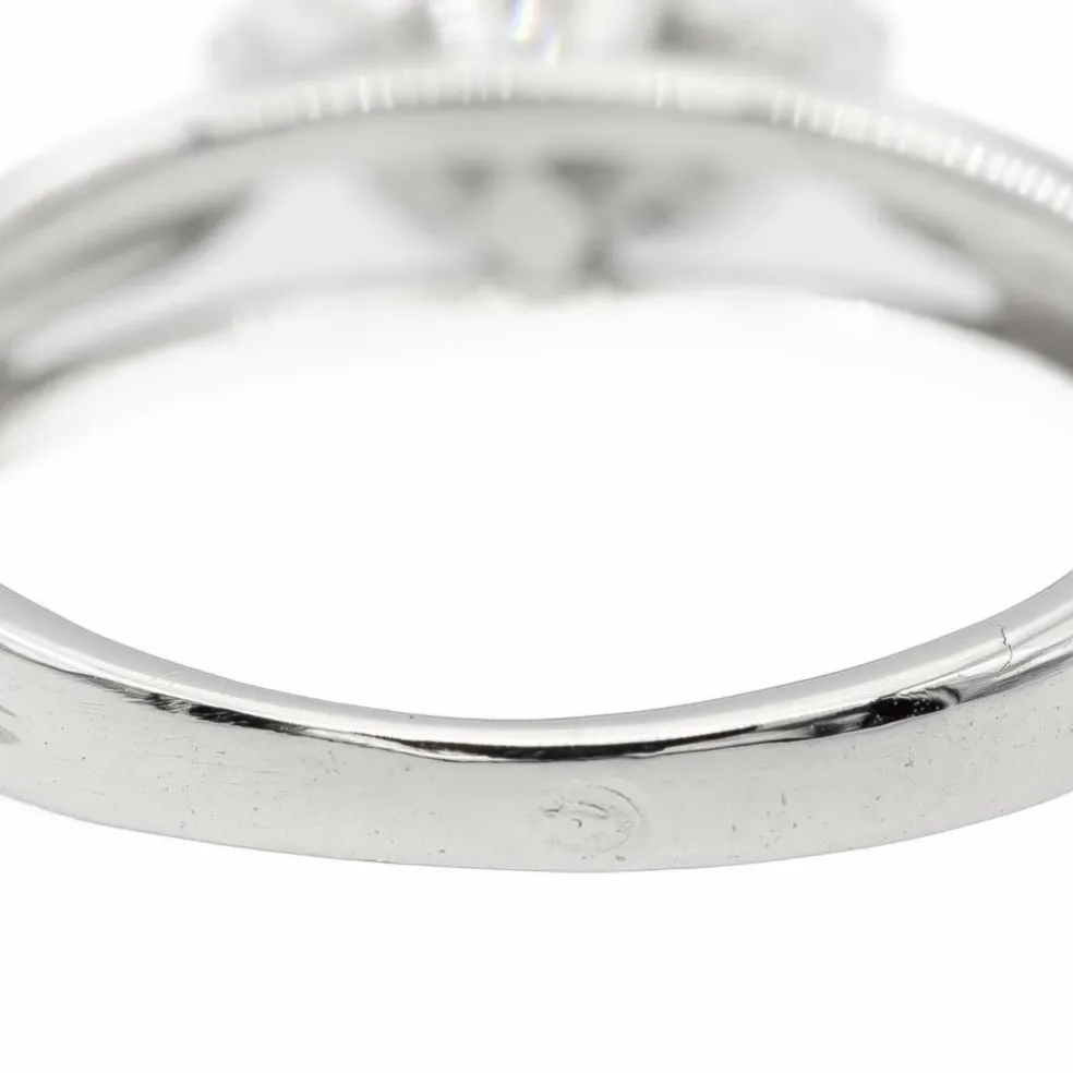 Bague Solitaire Or blanc Diamant