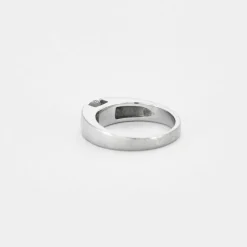 Bague Solitaire Or blanc Diamant 0.60ct