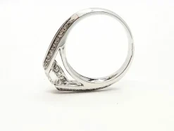Bague Solitaire Or blanc Diamant