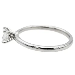 Bague Solitaire Or blanc Diamant