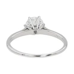 Bague Solitaire Or blanc Diamant