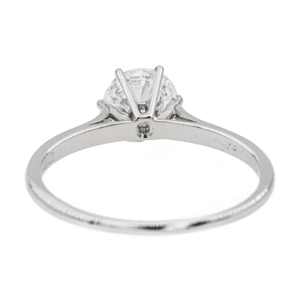 Bague Solitaire Or blanc Diamant