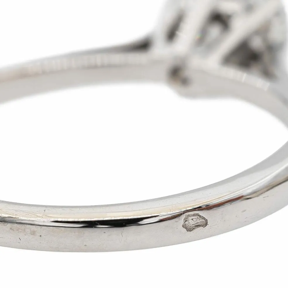 Bague Solitaire Or blanc Diamant