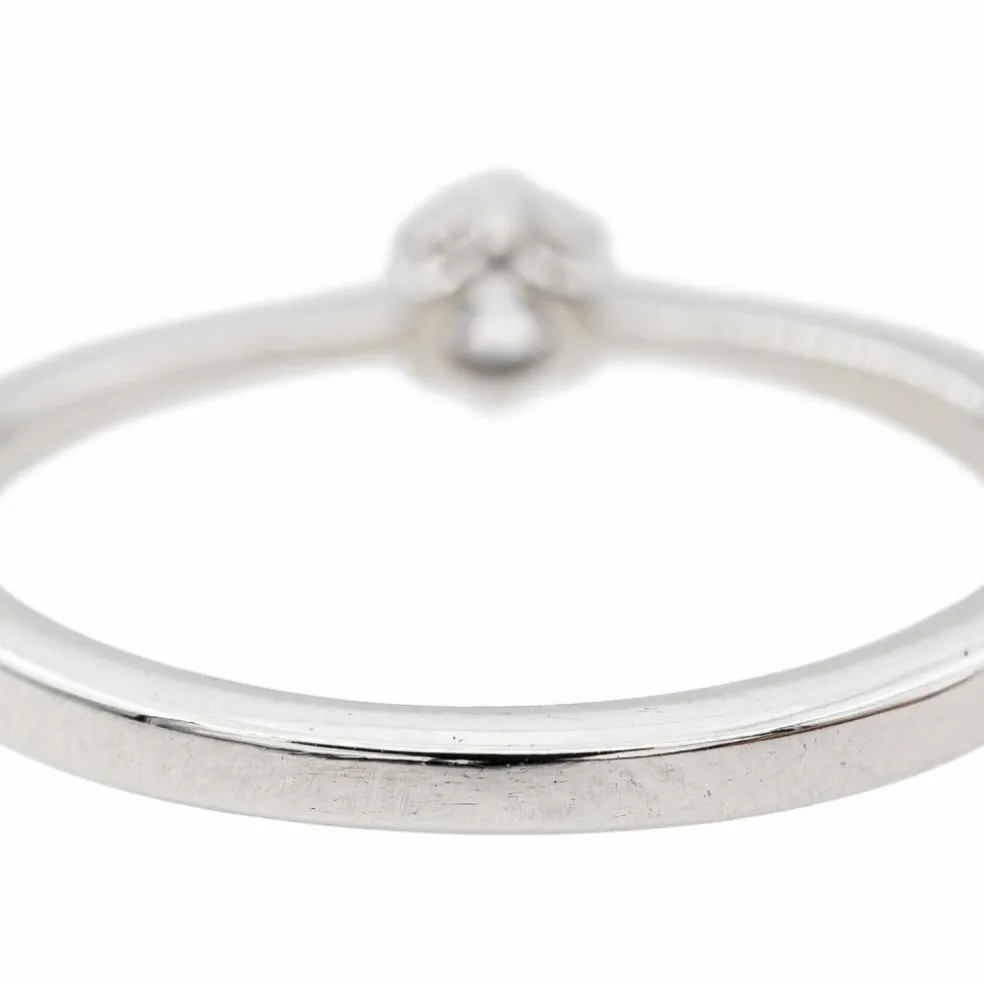 Bague Solitaire Or blanc Diamant