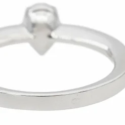 Bague Solitaire Or blanc Diamant