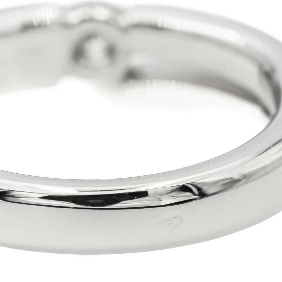 Bague Solitaire Or blanc Diamant