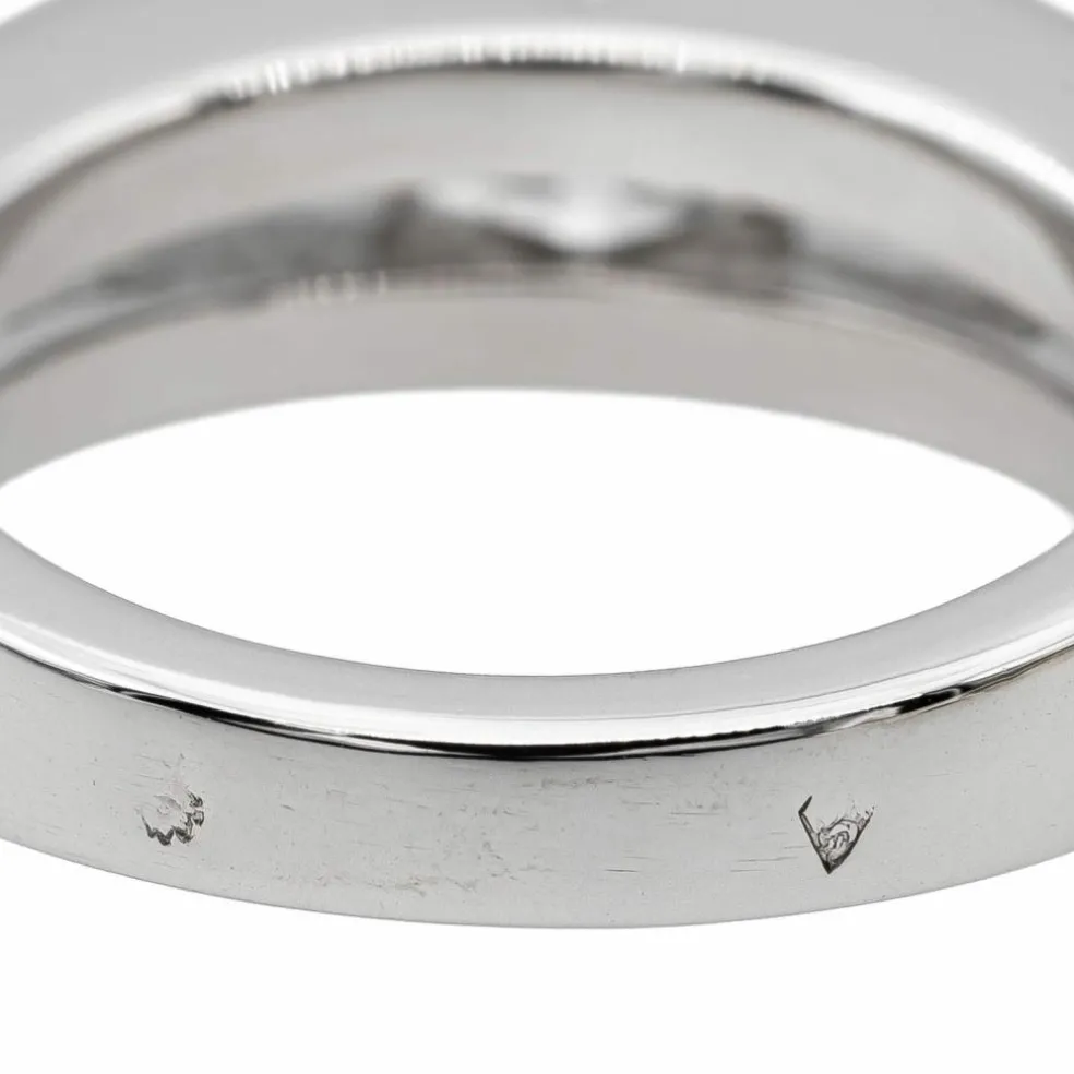 Bague Solitaire Or blanc Diamant