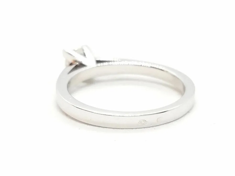 Bague Solitaire Or blanc Diamant