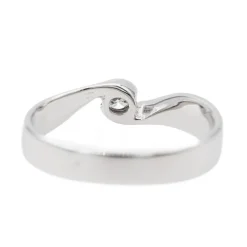 Bague Solitaire Or blanc Diamant