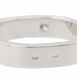 Bague Solitaire Or blanc Diamant