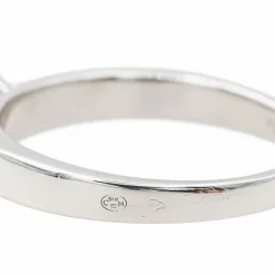 Bague Solitaire Or blanc Diamant