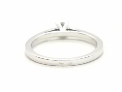 Bague Solitaire Or blanc Diamant
