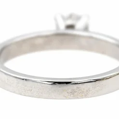 Bague Solitaire Or blanc Diamant