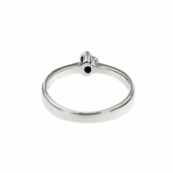 Bague solitaire Or blanc Diamant