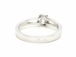 Bague Solitaire Or blanc Diamant