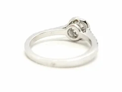 Bague Solitaire Or blanc Diamant
