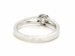 Bague Solitaire Or blanc Diamant