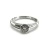 Bague solitaire or et diamant 0,50ct