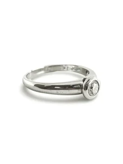 Bague solitaire or et diamant 0,50ct