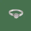 Bague Solitaire or gris Diamant 0.50ct