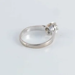 Bague Solitaire or gris Diamant 0.50ct