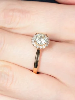 Bague Solitaire Or jaune