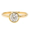 Bague Solitaire Or jaune Diamant