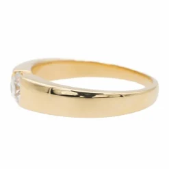 Bague Solitaire Or jaune Diamant