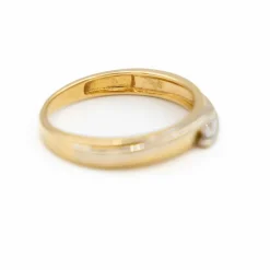 Bague Solitaire Or jaune Diamant