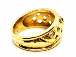 Bague Solitaire Or jaune Diamant