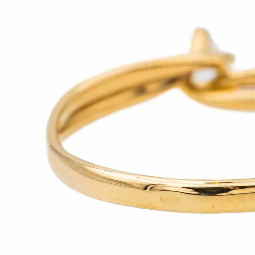 Bague Solitaire Or jaune Diamant