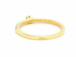 Bague Solitaire Or jaune Diamant