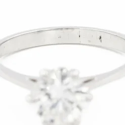 Bague Solitaire Platine Diamant