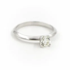 Bague Solitaire Platine Diamant