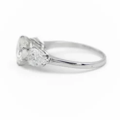 Bague Solitaire Platine Diamant