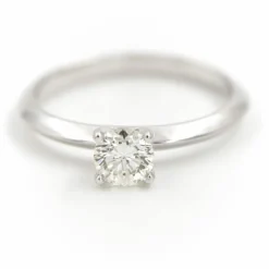 Bague Solitaire Platine Diamant