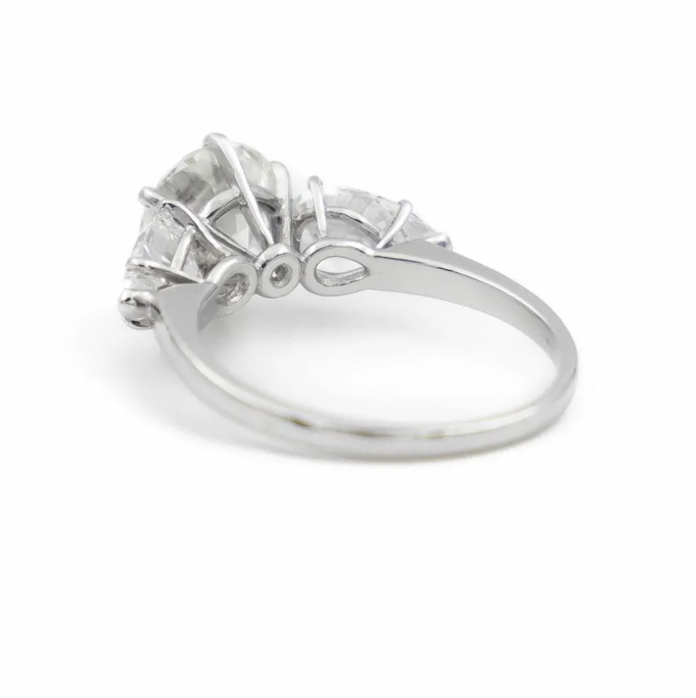 Bague Solitaire Platine Diamant